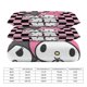 thumbnail image 4 of Kuromi & My Melody Duvet Cover Set 3 Piece Bedding Set Double Sided Printing Decorative Comforter Cover Set, 4 of 5