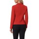 thumbnail image 3 of INSPIRE CHIC Blazer de Trabajo para Mujer con Cuello con Solapa, Chaqueta de Manga Larga, Traje Blazer Rojo Brillante XL, 3 of 6