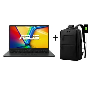 Notebook Asus Ryzen 5 (Gen 2025) / 8Gb Ram / 512Gb Ssd / 14"" / Win 11 + Mochila