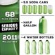 thumbnail image 4 of Orinal portátil The Original Pee Jug 2011 ml para hombre, color verde, 4 of 9
