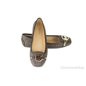 Zapatos Michael Kors Mocasin Plano Fulton Marrón Us 6 Mujer