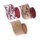 thumbnail image 2 of 3x Cintas Navide?as Manualidades DIY Para Hacer Flores Lazos Para El Pelo Coser Lazos, 2 of 5