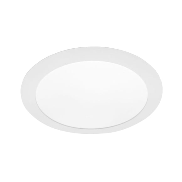 Panel Led Foco Plafón Backlight Empotrado Redondo 18w 6500k Blanco