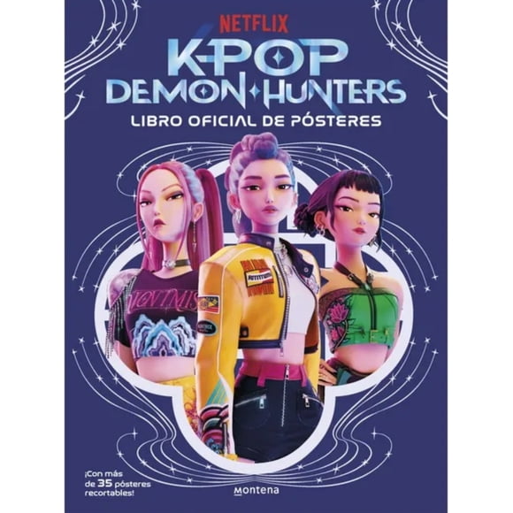 Libro K-Pop Demon Hunters: Libro Oficial De Pósteres