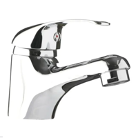 Genericio - Llave Monomando Lavamanos Lavatorio Plateado