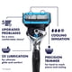 thumbnail image 3 of Recambios para cuchillas de afeitar Gillette ProGlide Chill para hombre, 8 unidades, 3 of 9
