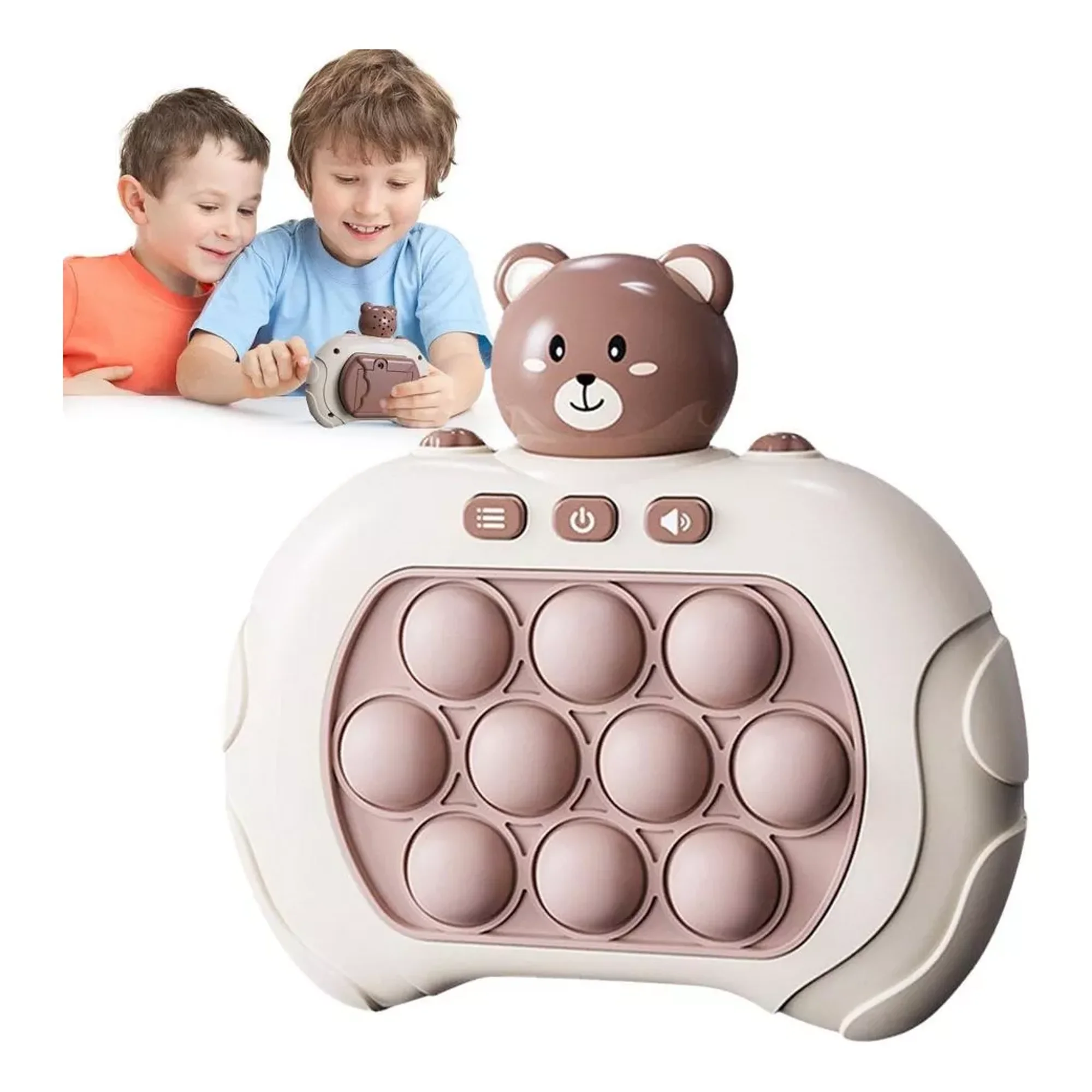 Center Web - Juego Popit Electronico Oso Marron