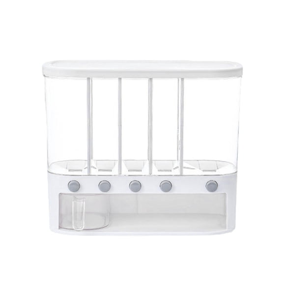 Dispensador De Alimentos Secos Dispensador De Alimentos Dispensador De Granos Sellados Para Granos Caseros Estilo Ordinario