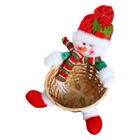 Bothyi - Cesta De Almacenamiento Navideña, Decoración De Muñecas Navideñas Para Navidad, Cumpleaños, Boda, Estilo D