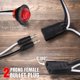 thumbnail image 3 of Arnés de cables TMH de 50 unidades, 17 cm, calibre 18, 2 pines, 3 of 4