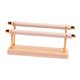 thumbnail image 4 of Soporte Para Anillos Con Base De Madera Desmontable, Expositor De Joyas Para Tienda De Exhibición, 2 Niveles, 4 of 5
