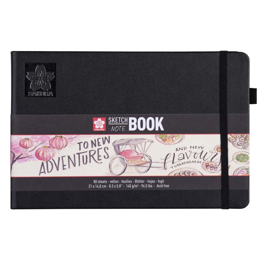 Croquera Sakura 80hj 140gr Blanco Crema A5(14.8x21cm)