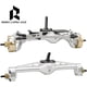 thumbnail image 5 of Juego Completo de Ejes Portal Delantero y Trasero de Metal Rhino Capra para Auto RC Crawler 1/10 Axial SCX10 I SCX10 II Redcat GEN8 RGT EX86100 (Color Plata), 5 of 5