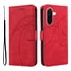 thumbnail image 2 of Funda tipo cartera con tapa para Samsung Galaxy A37 5G con tarjetero, soporte y cubierta magnética Rojo, 2 of 5