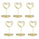 thumbnail image 1 of Porta tarjetas Jofefe 5 cm Corazón Dorado (Pack de 20), 1 of 7