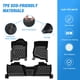 thumbnail image 3 of Tapetes de piso Nilight de TPE para Chevy Silverado y GMC Sierra 2007-14, 3 of 7