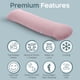 thumbnail image 3 of Almohada corporal con peso SleepCloud 3 kg, efecto refrescante, 122 x 36 cm, 3 of 7