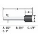 thumbnail image 3 of Broca fresadora Bosch 85249MC para bisagras con punta de carburo, 1,27 cm, 3 of 3