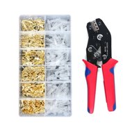 Genérico - Set Terminales Para Cable + Alicate Crimpeadora