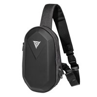 Bolso De Hombro Motowolf 0704 Impermeable - Negro