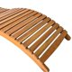 thumbnail image 5 of Tumbona VidaXL de madera maciza de acacia con cojín para exteriores, 5 of 9