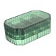 thumbnail image 4 of Caja De Almacenamiento De Joyas Bandeja Para Pendientes Organizador De Joyas De 3 Capas Elegante Para Mujeres Verde, 4 of 5