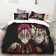 thumbnail image 1 of Duvet Cover Demon Slayer: Kimetsu No Yaiba Soft and Comfortable Full Size Queen Bed for Adults and Children Birthday Gift Bed Sheets, 1 of 5