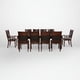 thumbnail image 4 of Comedor Grand Cordobés Caoba 8 Sillas + 2 Sitiales, 4 of 9