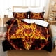 thumbnail image 1 of ed Dark Satanic Bedding Set Pillowcase Duvet Cover Full Adult Kids Bedclothes Quilt Cover Bed Sheets, 1 of 5