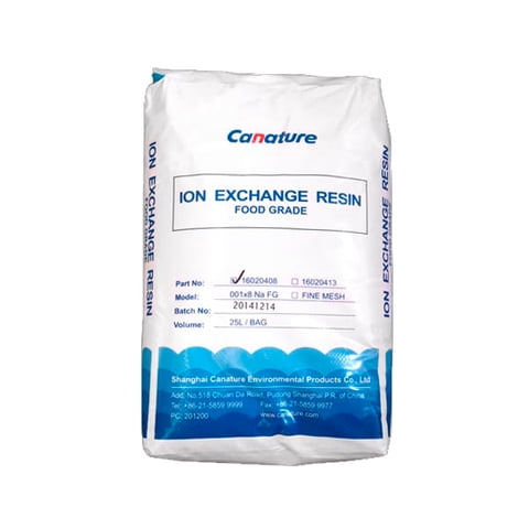 Saco De Resina Termic De Intercambio Iónico De 25 L Para Ablandadores De Agua