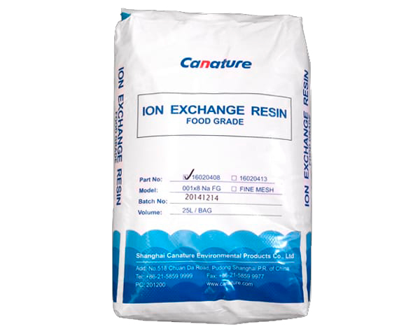 Saco De Resina Termic De Intercambio Iónico De 25 L Para Ablandadores De Agua