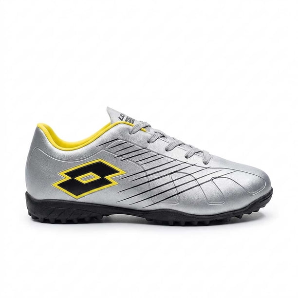 Zapato Baby Fútbol Niño Lotto Fiore Jr TF Plateado