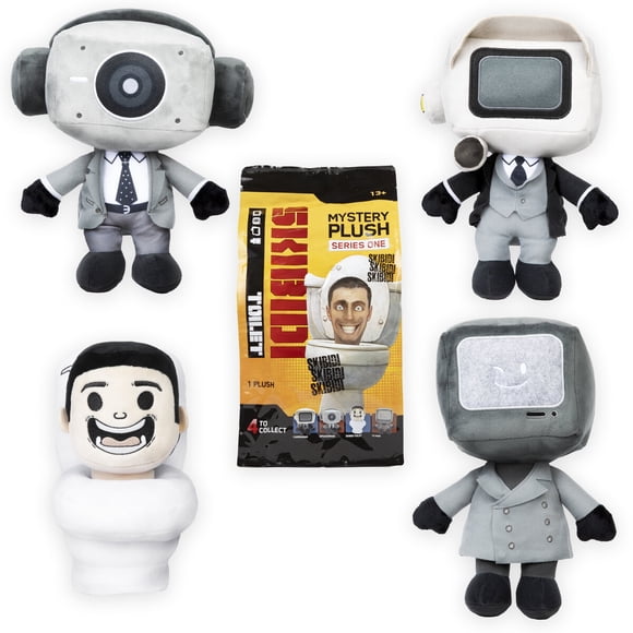 Peluche Skibidi Toilet Mystery 28cm Serie 1 Coleccionable