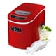 thumbnail image 1 of Máquina de hielo Whynter IMC-270MR, compacta y portátil, 12 kg, color rojo metálico, 1 of 6