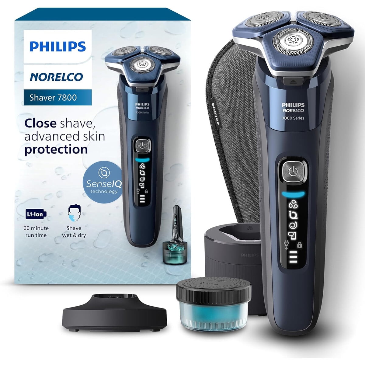 Afeitadora Philips Norelco Shaver 7800 Wet Dry