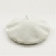 thumbnail image 1 of Sombrero De Beret Francés De Lana Color Sólido Beret Gorra Para Las Mujeres Niñas (blanco) Sombreros De Beret Franceses De Las Mujeres Gorra De Invierno Clásica De Color Sólido, 1 of 3