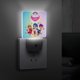 thumbnail image 4 of True y el Reino Arcoíris Luz nocturna LED con sensor de anochecer a amanecer para dormitorio, baño, pasillo, escaleras - Lámpara LED nocturna de enchufe, 0.5W - 1 pieza, 4 of 6