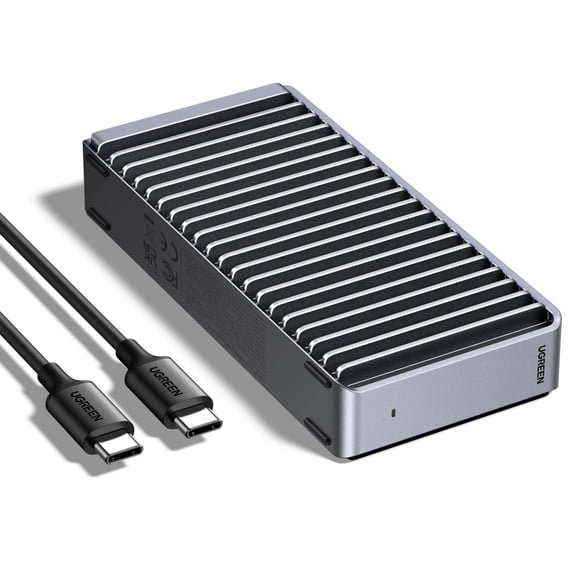Carcasa M.2 NVMe UGREEN 40Gbps con Disipador Doble Cara