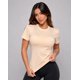 thumbnail image 2 of Polera Deportiva Para Mujer Ajustada Elasticada Gym Fitness, 2 of 3