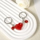 thumbnail image 5 of 2 llaveros de ladrillo, llaveros de pareja desmontables, llavero de corazón a juego, llavero de amistad para enamorados, regalo dulce para San Valentín (rojo), 5 of 6