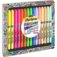 Highlighter Bic Collection Box, 15 Unidades, Varios Colores