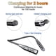 thumbnail image 5 of Auriculares Bluetooth Con Banda Para El Cuello 120h Impermeables Negro, 5 of 8