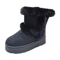 Vinnys Outlet - Bota De Invierno Mujer Negro