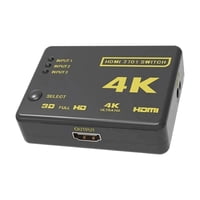 Tecnolab - Switch 4K Hdmi 3 En 1 Con Control Remoto - Ps