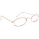 thumbnail image 1 of Gafas de disfraz Skeleteen Old Man, ovaladas, doradas, abuelita, 1 par, 1 of 7