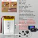 thumbnail image 2 of Batería HXJNLDC 502540 3,7 V 550 mAh para Sena SMH5 Bluetooth, 2 of 7