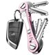 thumbnail image 1 of Llavero organizador compacto de 14 llaves rosa – EM Premium Products, 1 of 6
