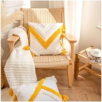 Genérico - Pack De Fundas De Cojin Decorativa Diseño Boho 45X45 Cm-32