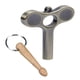 thumbnail image 3 of Broca para llave de afinación de tambor, llave y baqueta de afinador de tambor, llave de ajuste de llave de tambor para principiantes, accesorios para Argén, 3 of 4