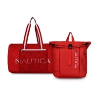Nautica - Bolso Aries + Mochila Bend Rojo